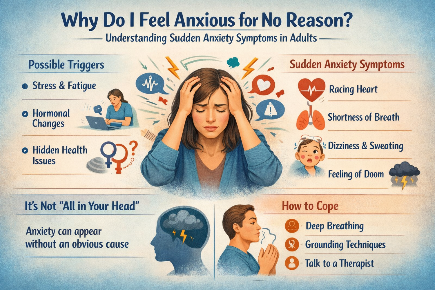 Why Do I Feel Anxious For No Reason 